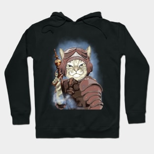 Cat from Future with Aviator Goggles Hoodie